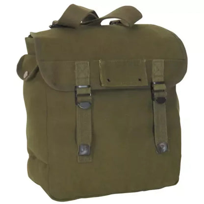 GI-Style Jumbo Musette Bag - Olive Drab and Black