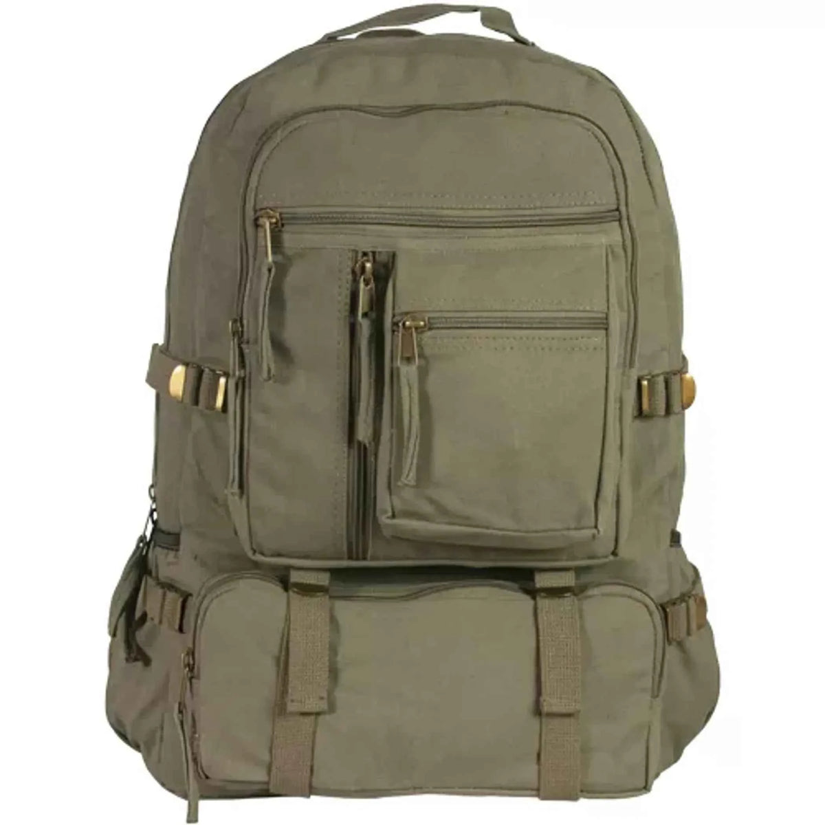 Retro Cantabrian Excursion Rucksack, No Leather Trim - 4 Colors