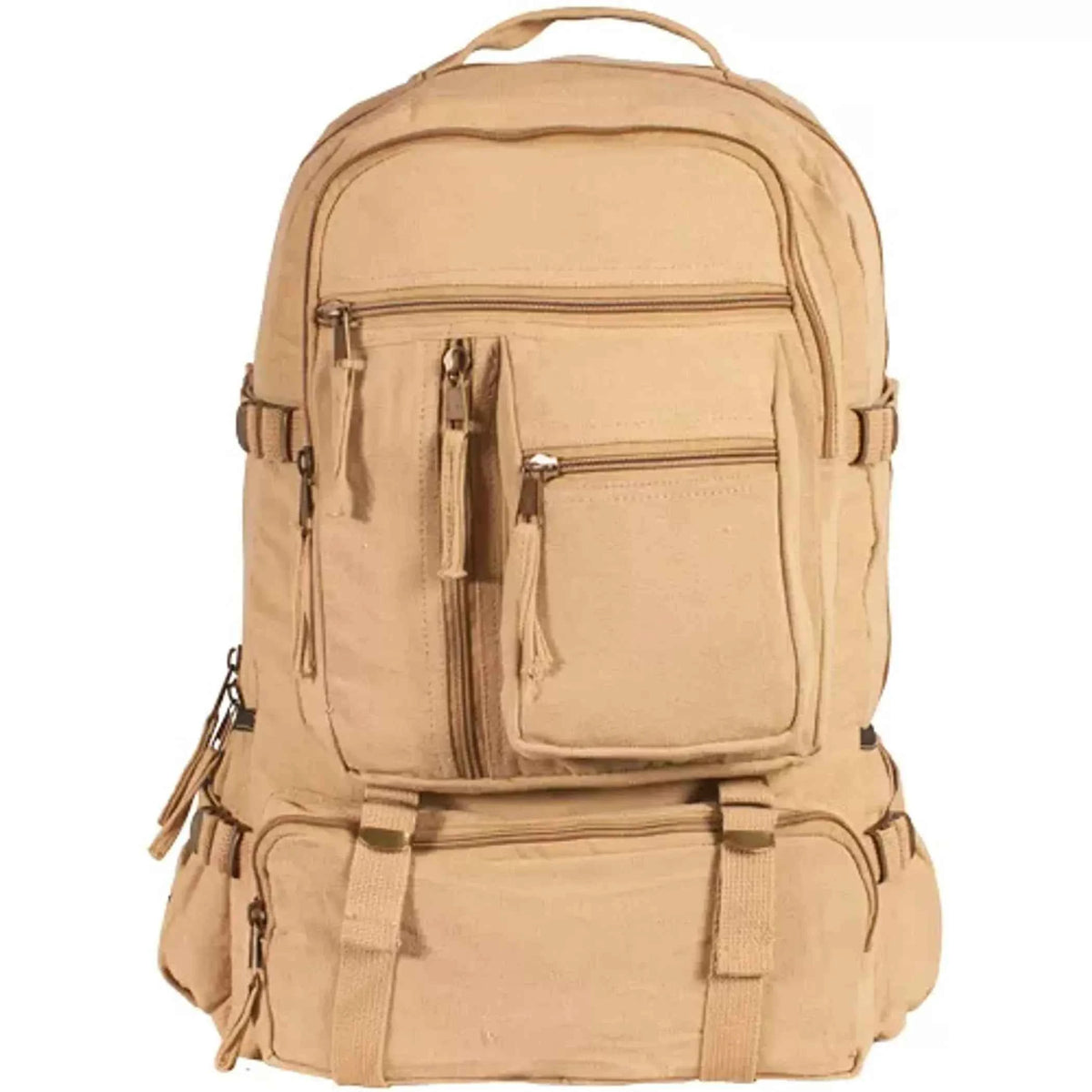 Retro Cantabrian Excursion Rucksack, No Leather Trim - 4 Colors