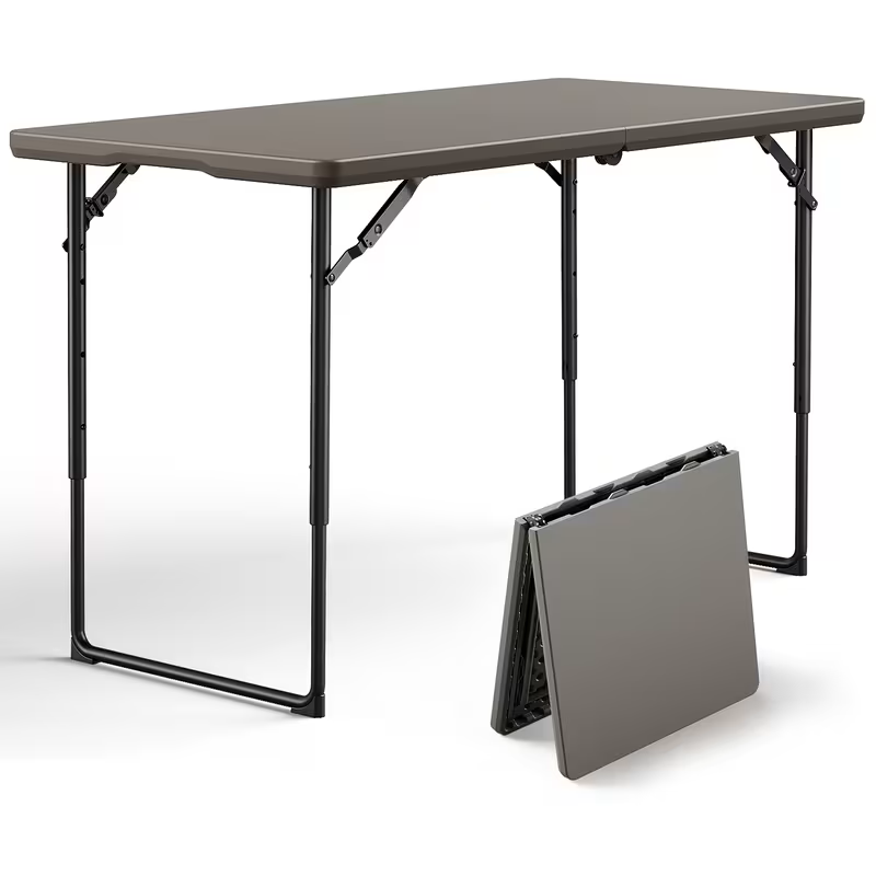 Portable Plastic Folding Table | 2.5, 4, 6 & 8 Foot Sizes | Indoor & Outdoor