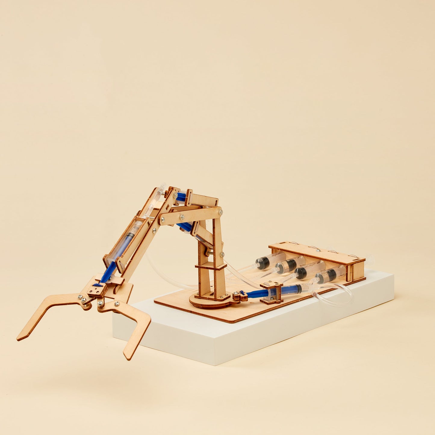 Hydraulic Robotic Arm DIY Kit | Educational STEM Toy Ages 10+ - Niksstuff