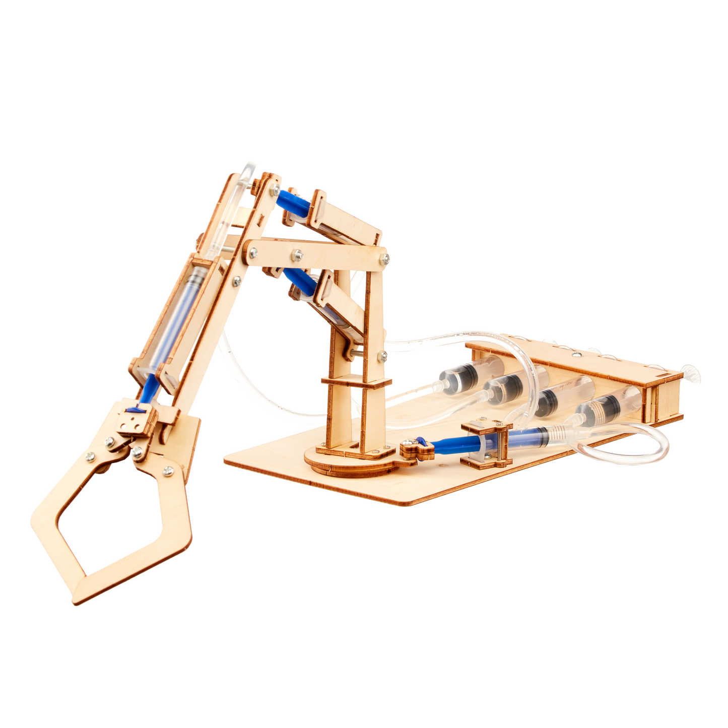 Hydraulic Robotic Arm DIY Kit | Educational STEM Toy Ages 10+ - Niksstuff