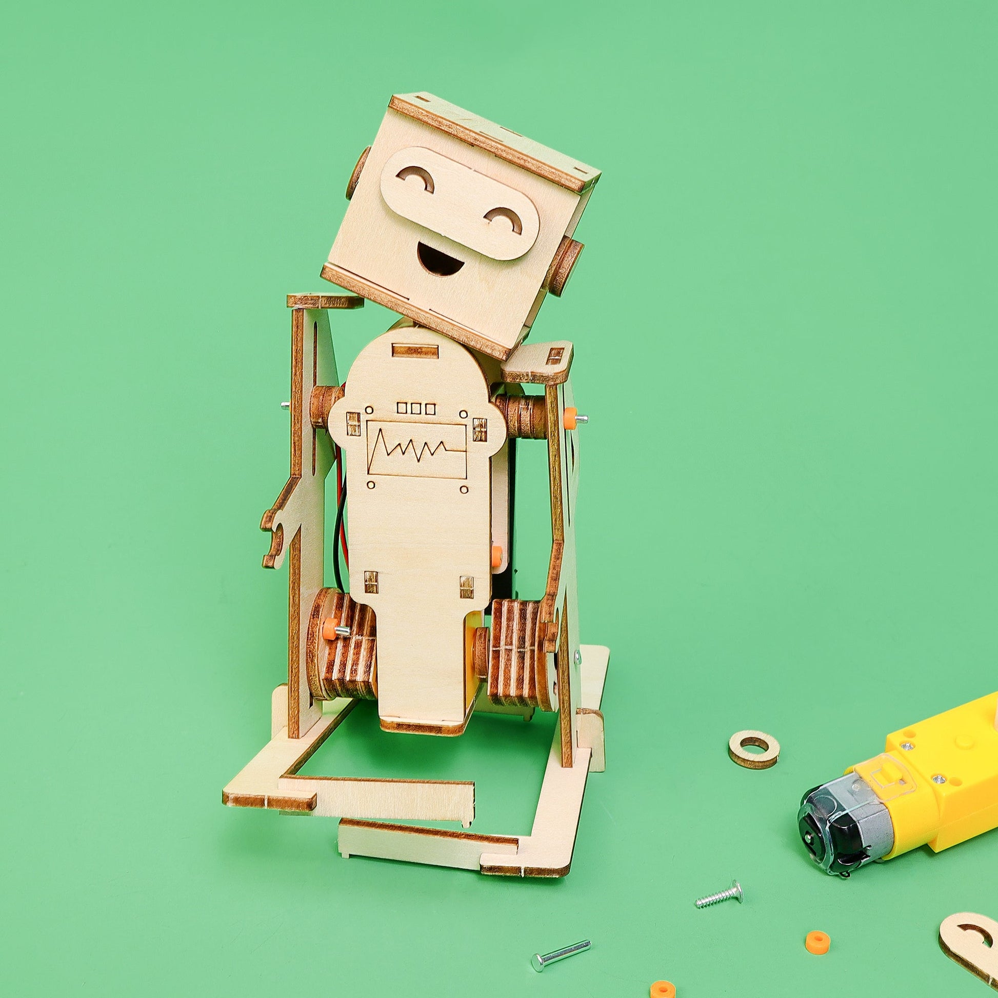 WalkieBot Walking Robot STEM Kit | Build a Robot for Kids Ages 8+ - Niksstuff