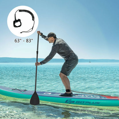 10 Ft Inflatable Stand Up Paddle Board | SUP with Paddle, Backpack & Leash - Niksstuff