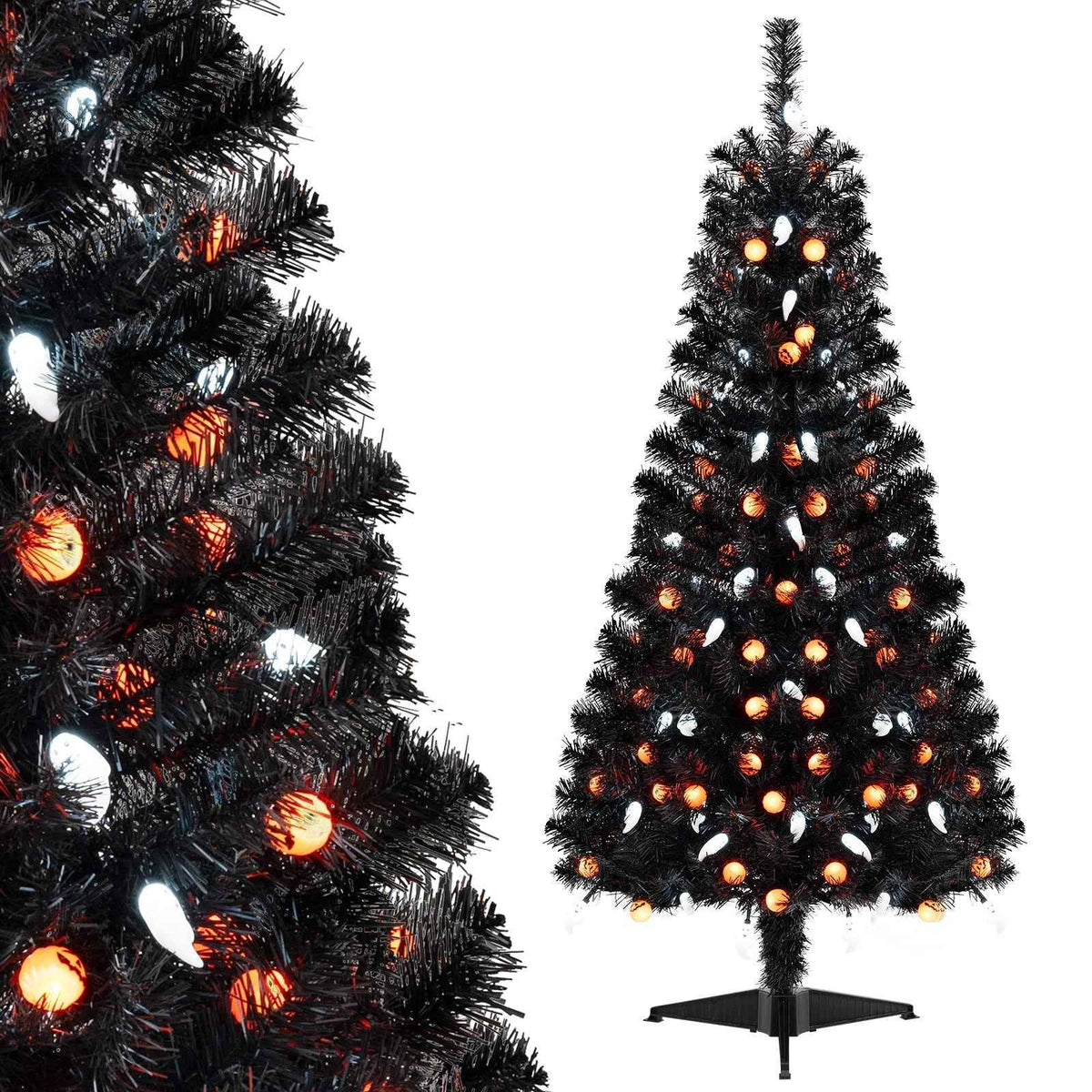 4.5 FT Animated Halloween Tree with Lights, Sound Effects & Motion Sensor
