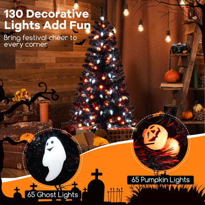 4.5 FT Animated Halloween Tree with Lights, Sound Effects & Motion Sensor