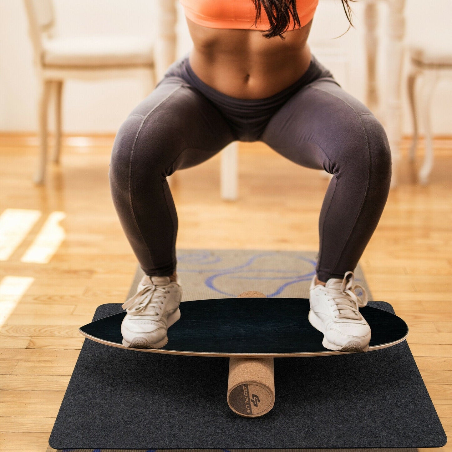 Balance Board Trainer for Core Strength | Surfing Skiing Yoga - Niksstuff