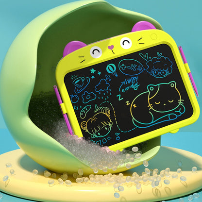 Kids LCD Writing Tablet 13.5" | Large Color Display | One-Click Erase | Waterproof | Teal, Yellow or Pink