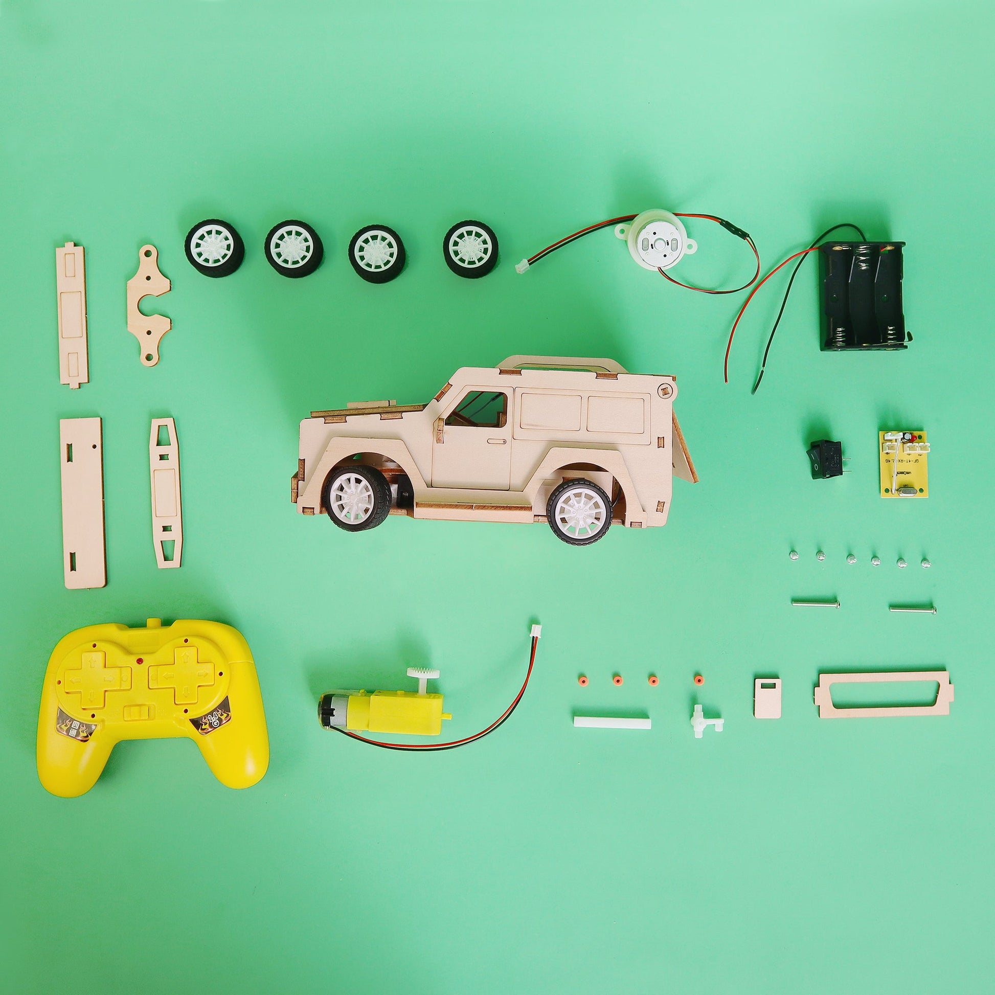2.4 GHz RC SUV Car DIY Kit | Personalized STEM Toy Ages 12+ - Niksstuff