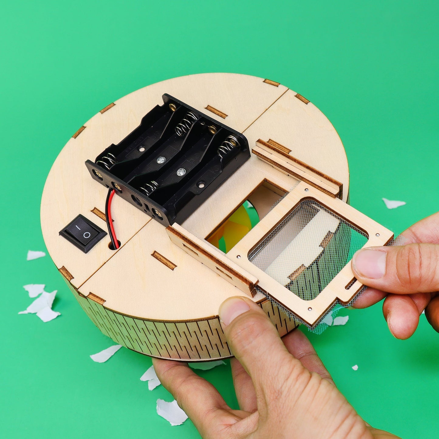 DIY Robot Vacuum Kit | Autonomous Robotics STEM Toy for Kids 8+ - Niksstuff