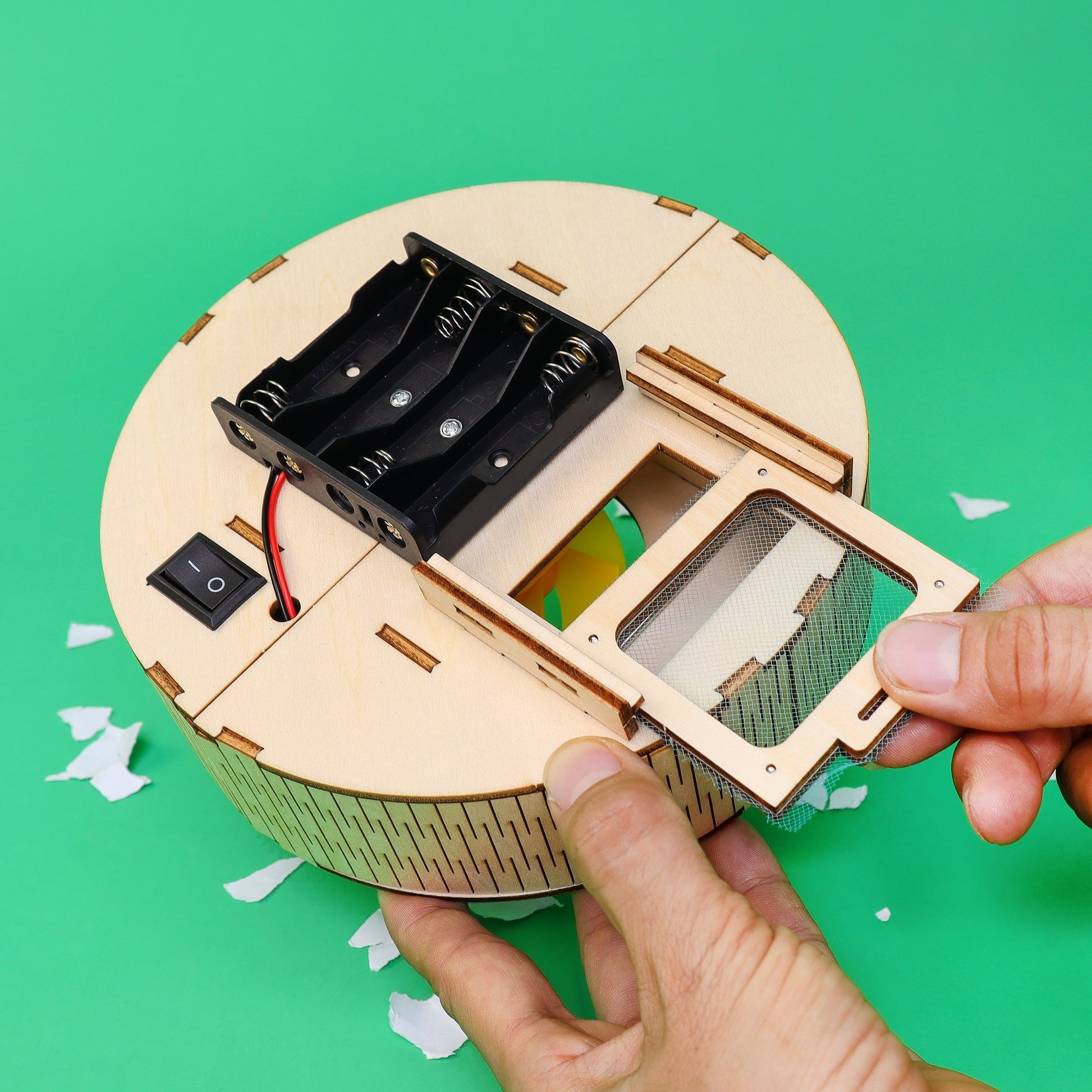 DIY Robot Vacuum Kit | Autonomous Robotics STEM Toy for Kids 8+ - Niksstuff