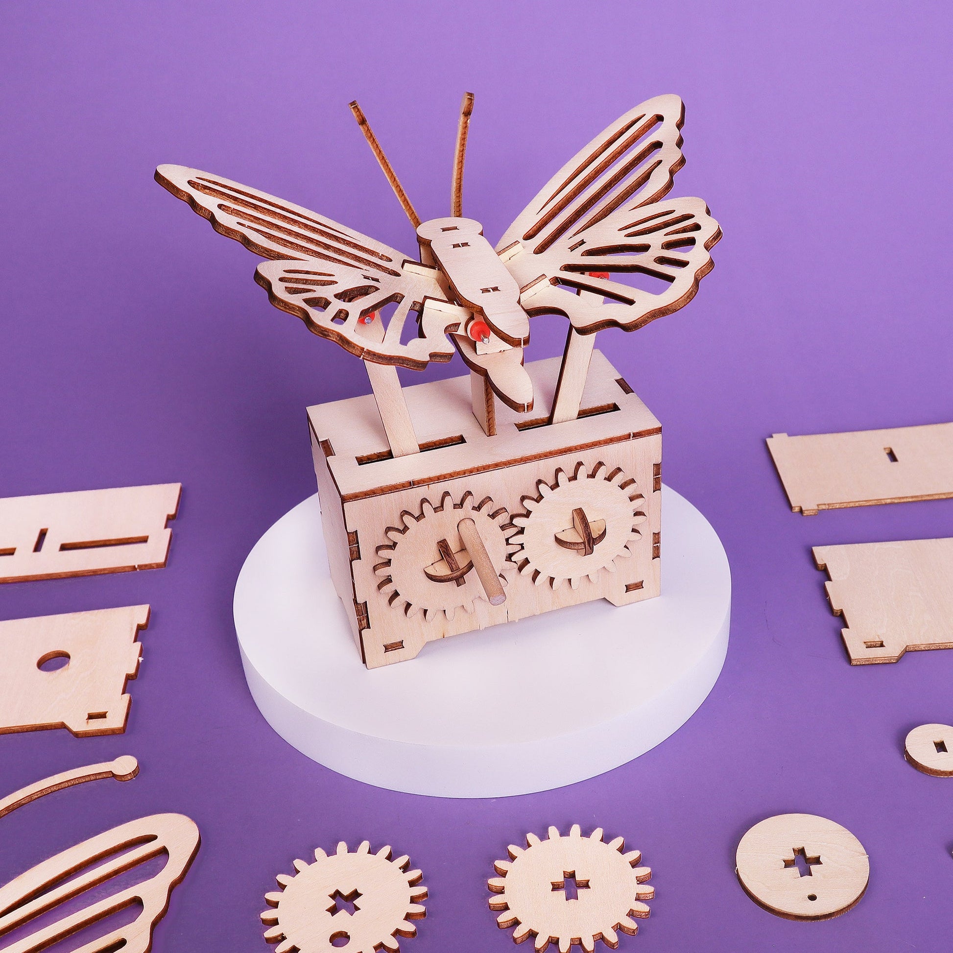 Fluttering Butterfly DIY Kit | Educational STEM Toy for Kids Ages 8+ - Niksstuff