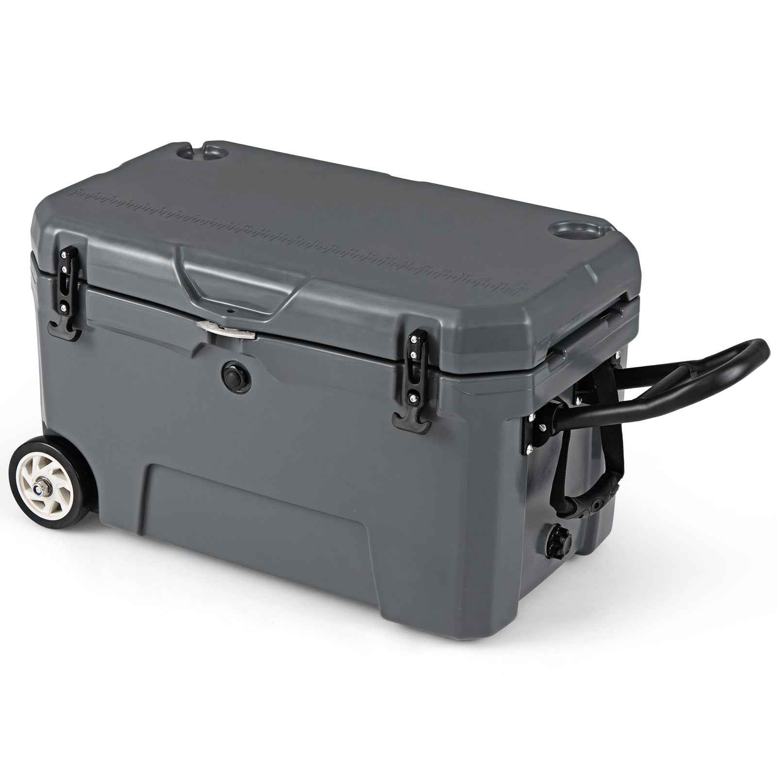 52 Quart Portable Hard Cooler with 6-Day Ice Retention and Wheels