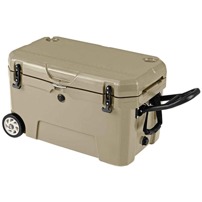 52 Quart Portable Hard Cooler with 6-Day Ice Retention and Wheels