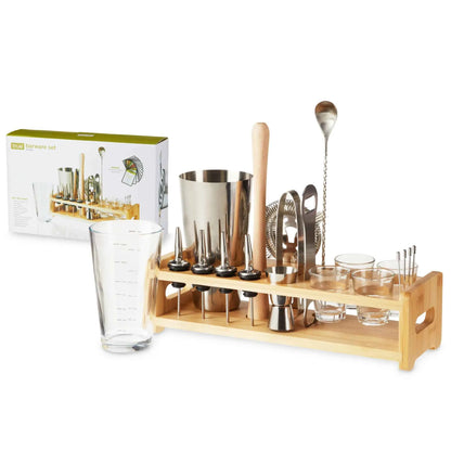 21-Piece Barware Set by True