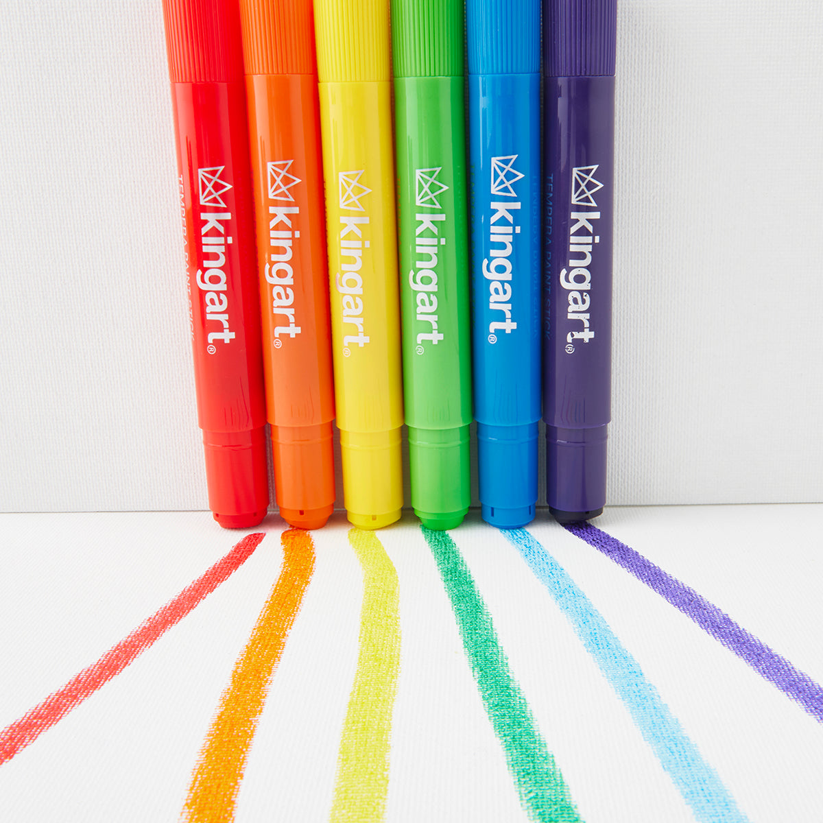 KINGART Tempera Paint Thin Sticks - 24 Colors