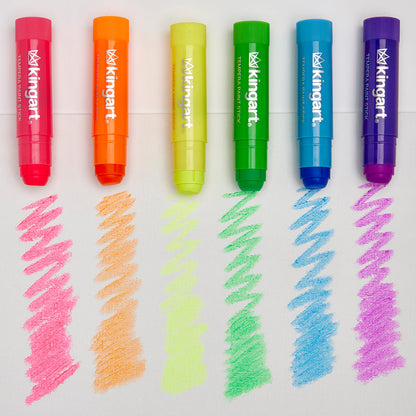Kingart Tempera Paint Sticks - 60 Colors Washable Quick Drying