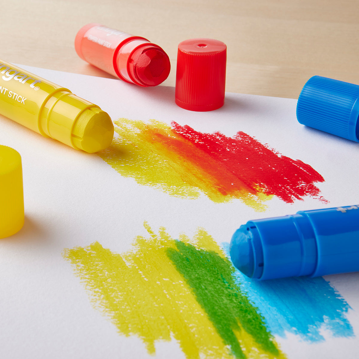 Kingart Tempera Paint Sticks - 60 Colors Washable Quick Drying