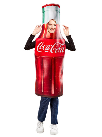 Coca-Cola Bottle Foam Tunic Adult Costume - One Size