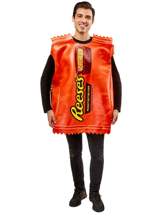 Rubie's Reese's Peanut Butter Cup Adult Costume Tunic - One Size