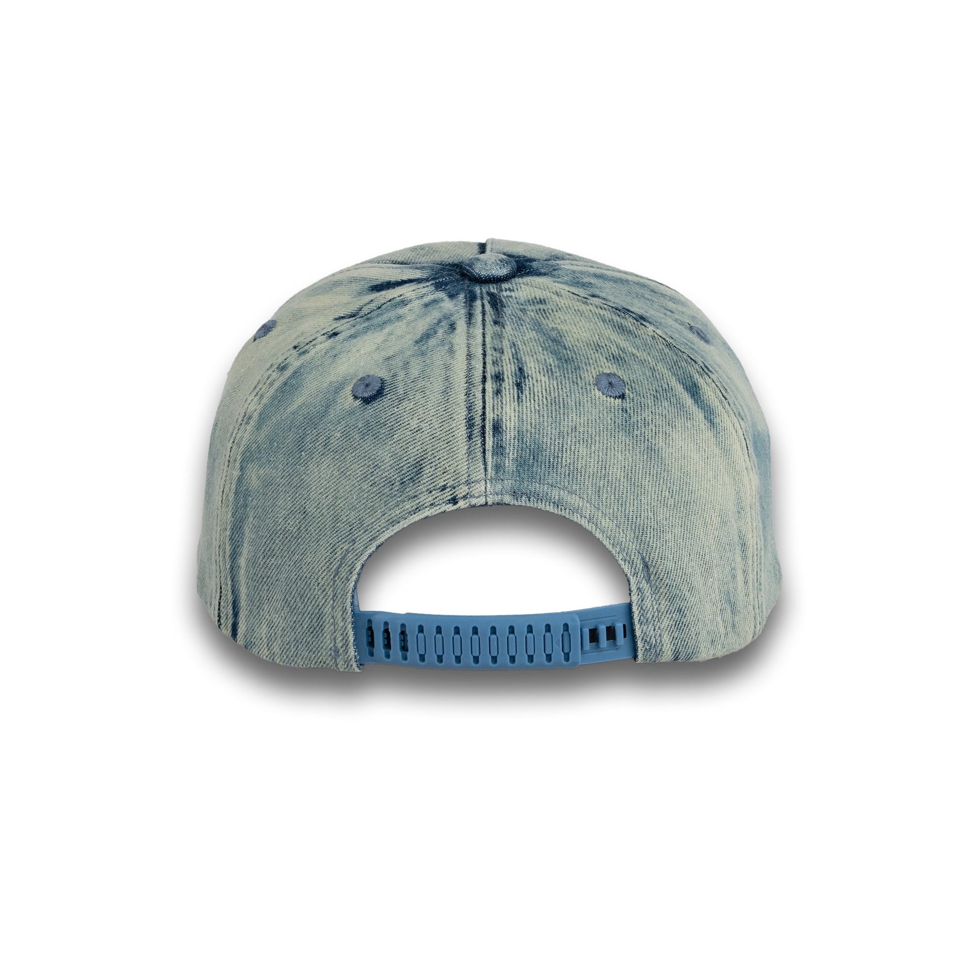 5-Panel Cotton Denim Snapback Cap | Black, Blue & Sage - Niksstuff