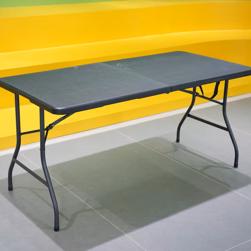Portable Plastic Folding Table | 2.5, 4, 6 & 8 Foot Sizes | Indoor & Outdoor