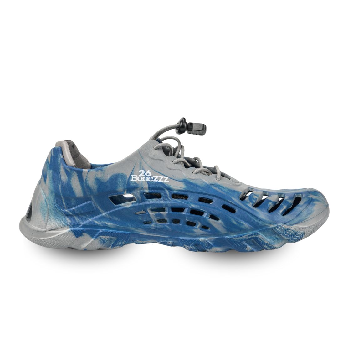 BoneZZZ Wavez Water Shoes - Lightweight EVA with Bungee Lacing
