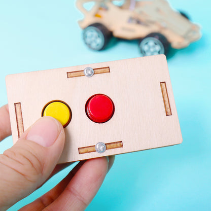 Infrared RC Car DIY Kit | IR Science STEM Toy for Kids Ages 8+ - Niksstuff