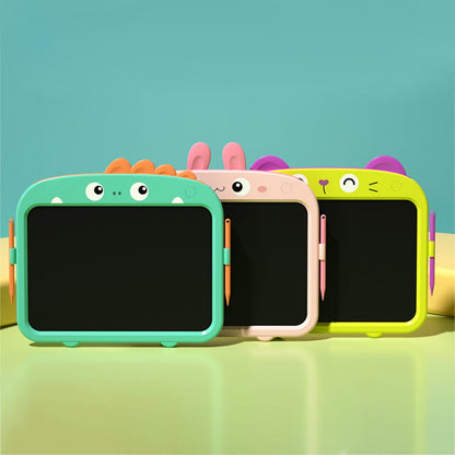 Kids LCD Writing Tablet 13.5" | Large Color Display | One-Click Erase | Waterproof | Teal, Yellow or Pink