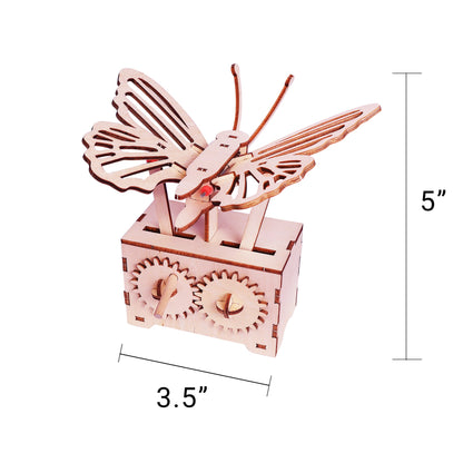 Fluttering Butterfly DIY Kit | Educational STEM Toy for Kids Ages 8+ - Niksstuff