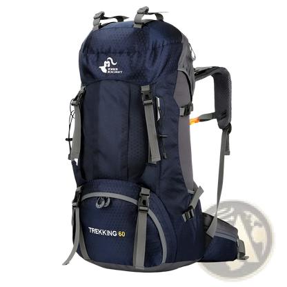 60L Hiking Backpack | Durable Oxford Fabric | Trekking & Mountaineering | 6 Colors
