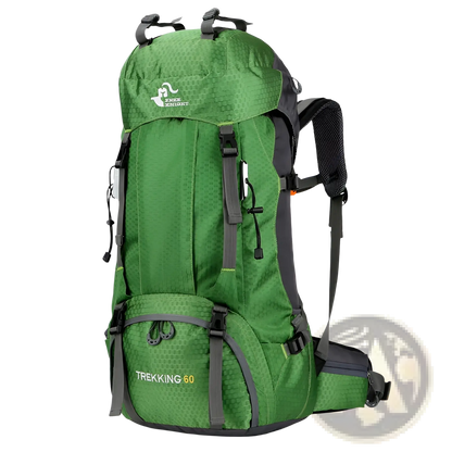 60L Hiking Backpack | Durable Oxford Fabric | Trekking & Mountaineering | 6 Colors