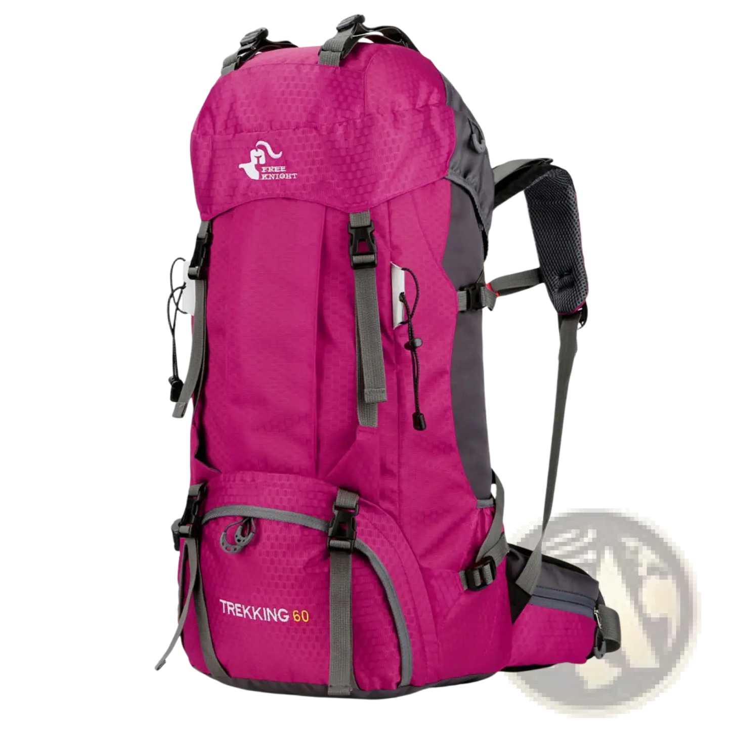 60L Hiking Backpack | Durable Oxford Fabric | Trekking & Mountaineering | 6 Colors