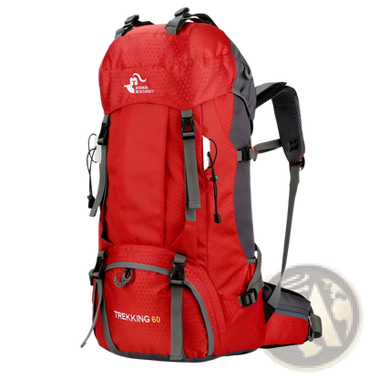 60L Hiking Backpack | Durable Oxford Fabric | Trekking & Mountaineering | 6 Colors