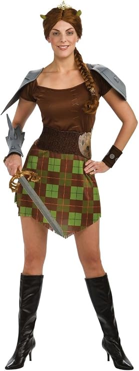 Shrek Princess Fiona Warrior Adult Costume - Standard Size