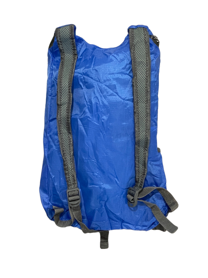 Compactable Polyester Day Pack – Blue