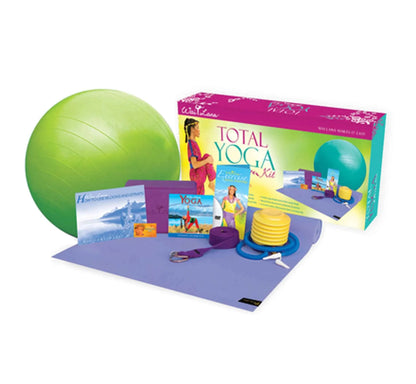 Wai Lana Yoga Kit | Mat, Block, Strap & Instructional Poster | 4 Kit Options