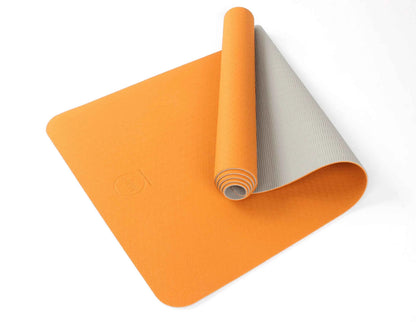 2-Tone TPE Premium Yoga Mat – Non-Slip, Eco-Friendly, 4mm