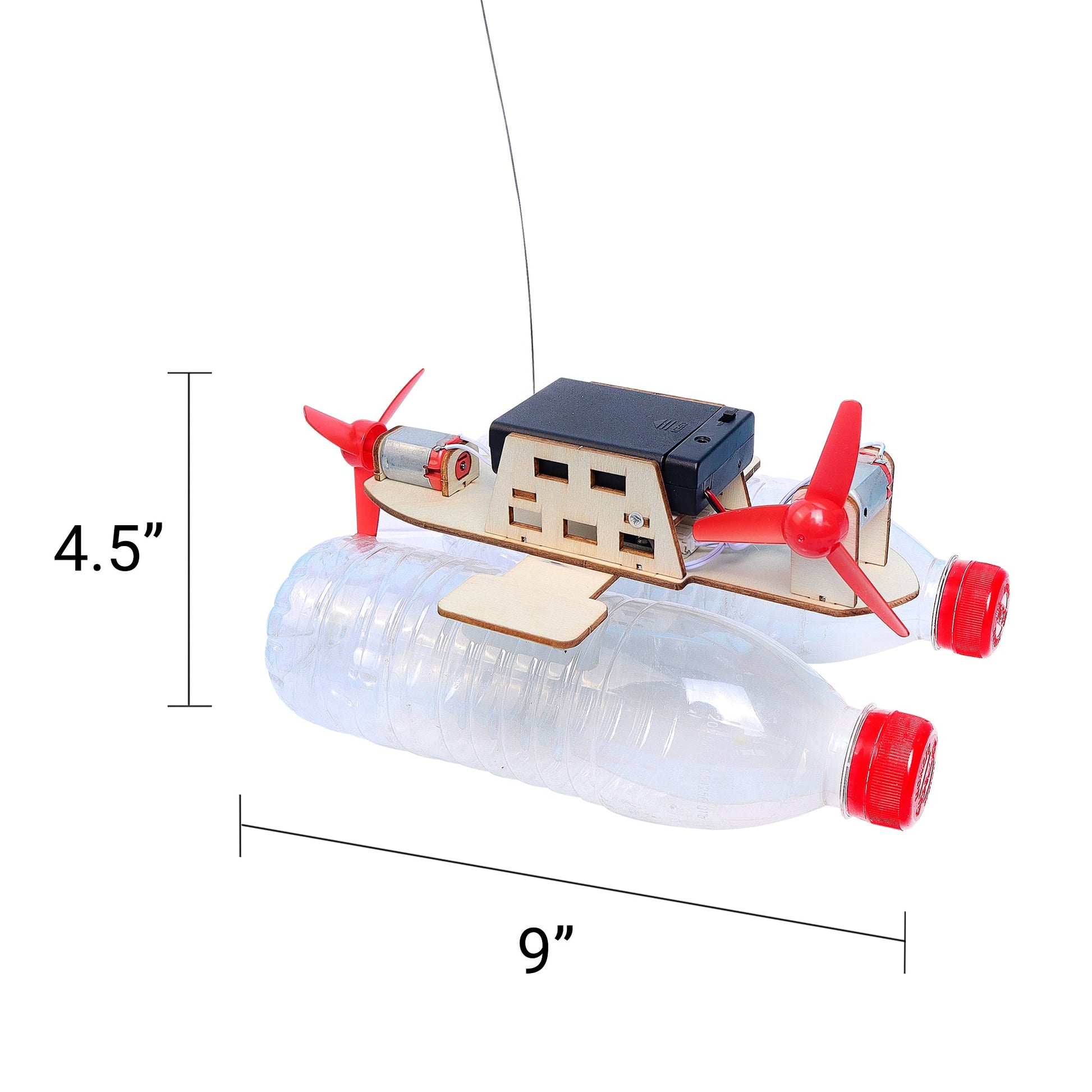 RC Propeller Boat DIY Kit | Educational STEM Toy for Kids - Niksstuff
