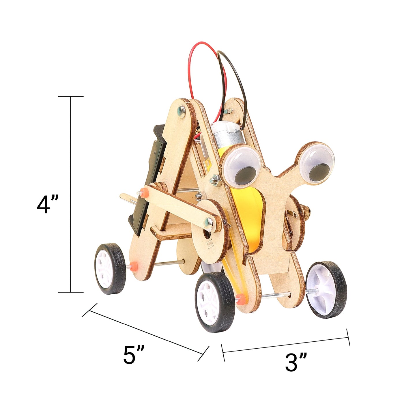 Crawling Bug Robot STEM Kit | Build & Learn Robotics for Kids 8+ - Niksstuff