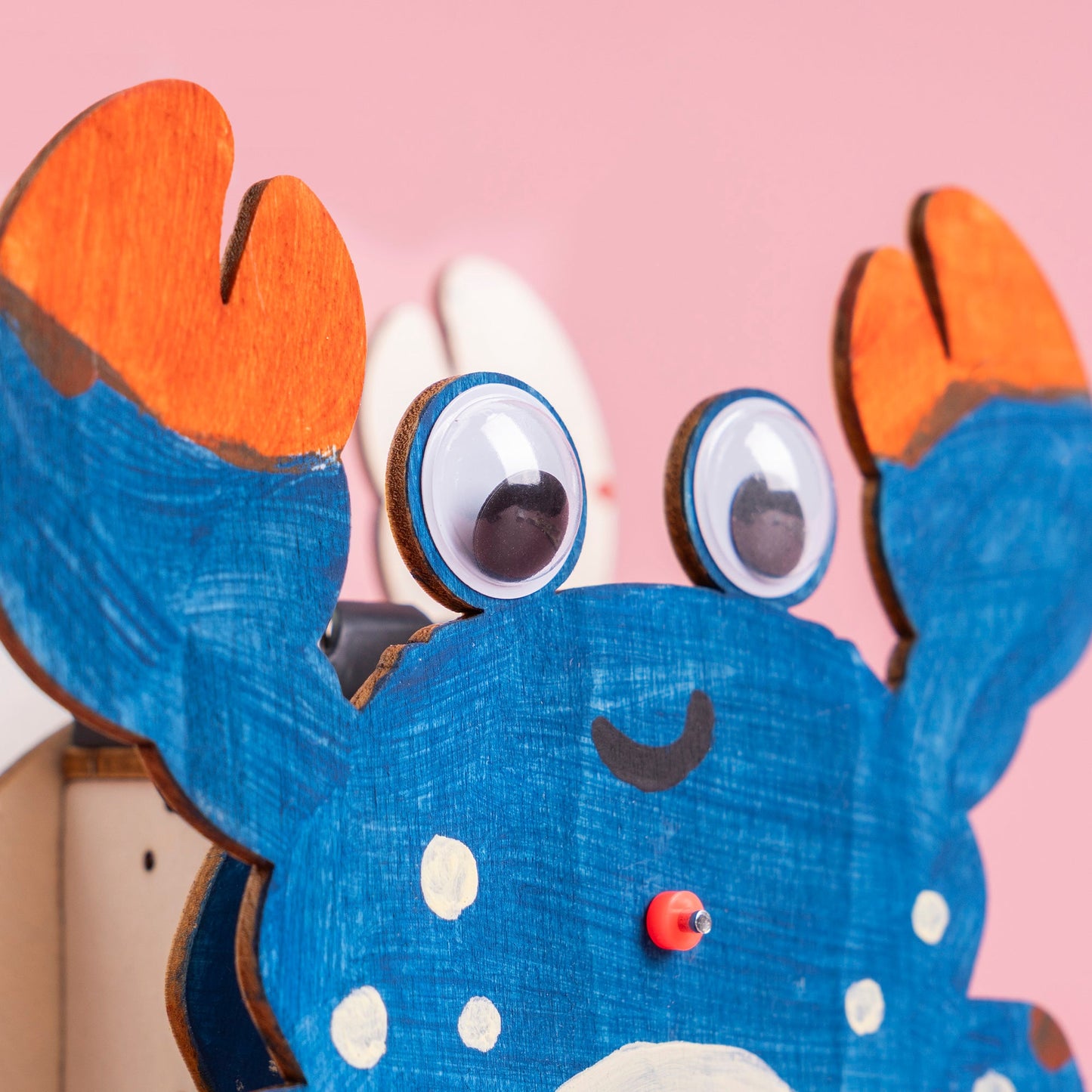 Sound-Activated Walking Crab STEM Kit | Build, Paint & Watch It Walk | Clap to Activate