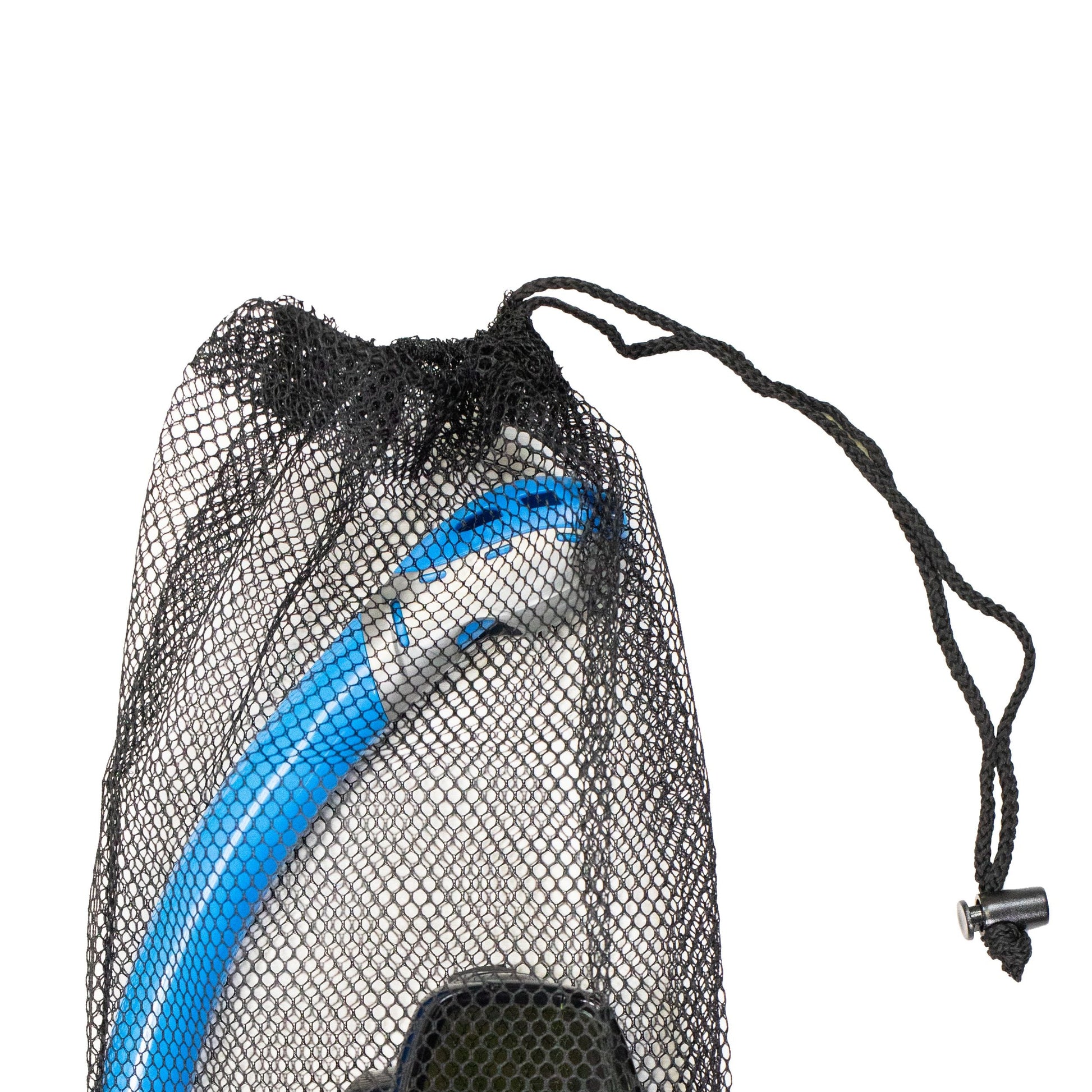 Drawstring Mesh Bag with Red Handle Bar 19" x 9" by Scuba Choice - Niksstuff