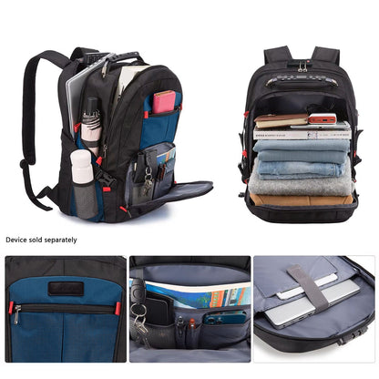 Sahara Anti-Theft Travel Laptop Backpack | USB Charging | Fits up to 17.3" | 4 Colors