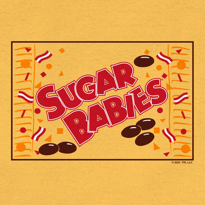 Sugar Babies Caramel Candy Logo T-Shirt – Banana Yellow