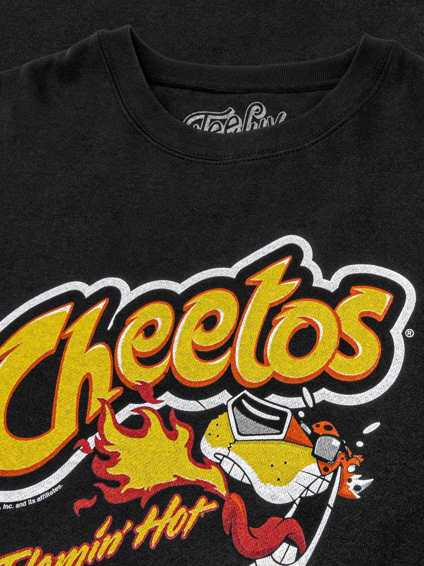 Cheetos Flamin' Hot Chester Cheetah Crewneck Sweatshirt – Black