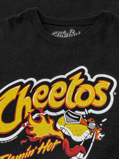 Cheetos Flamin' Hot Chester Cheetah Crewneck Sweatshirt – Black