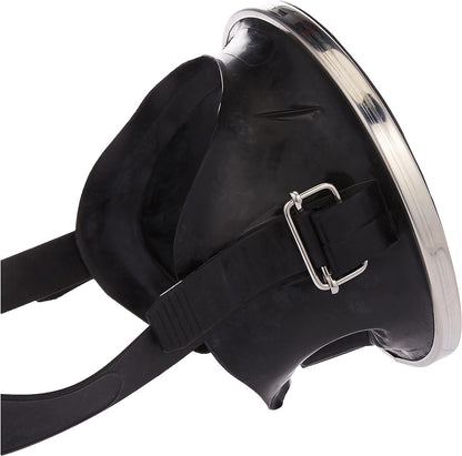 Spearfishing Free Dive Stainless Steel Oval Shape Classic Rubber Mask - Niksstuff
