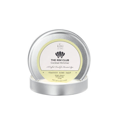 Kiri & Sons Classic Lime Margarita Salt Rimmer – Cocktail Rim Salt | 5oz Tin