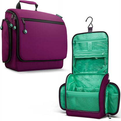 VENTURE 4TH Hanging Travel Toiletry Bag | TSA Compliant | 18 Colors & Designs - Niksstuff