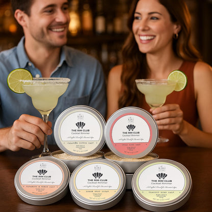Kiri & Sons Jalapeño Citrus Margarita Salt Rimmer – Spicy Cocktail Rim Salt | 5oz Tin